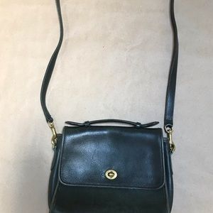 Vintage Coach Bag, green
